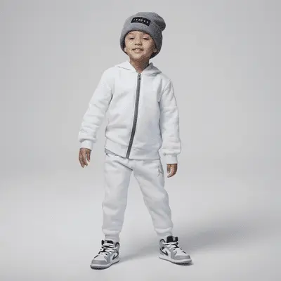 

Худи Jordan MJ Flight MVP Toddler Full-Zip Hoodie Set, цвет Platinum Heather