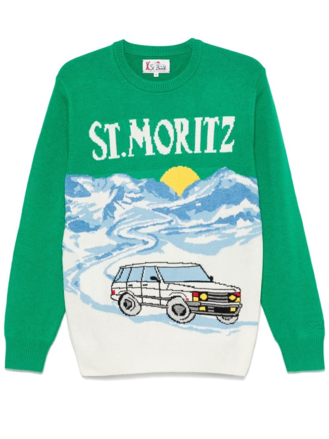 

Свитер Heron C MC2 Saint Barth, зеленый