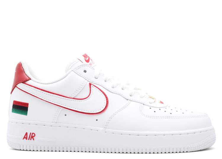 

Кроссовки Nike AIR FORCE 1 RETRO 'BHM', белый