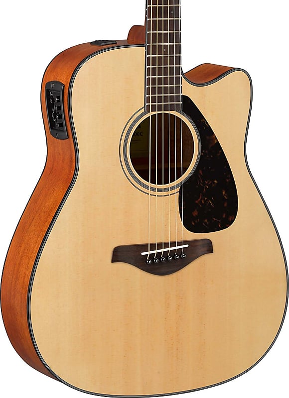 Акустическая гитара Yamaha FGX800C Folk Cutaway Acoustic/Electric Guitar акустическая гитара yamaha fgx820c cutaway folk acoustic electric guitar