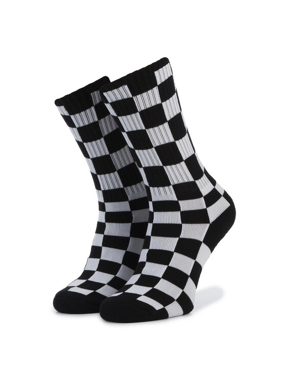 Высокие детские носки Vans, белый платье vans peace checkerboard черный