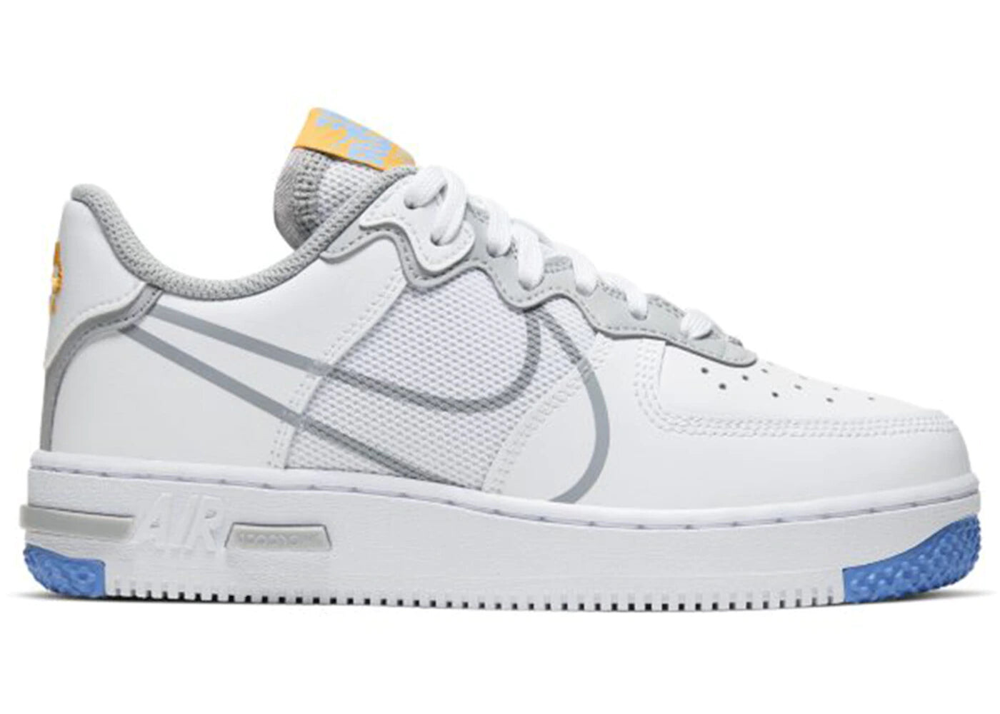 

Кроссовки Nike Air Force 1 Low React SU мужские, белый