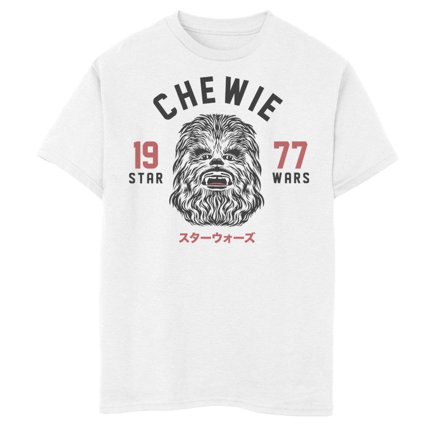 Мужская футболка Chewie Face в стиле ретро со «Звездными войнами» Licensed Character