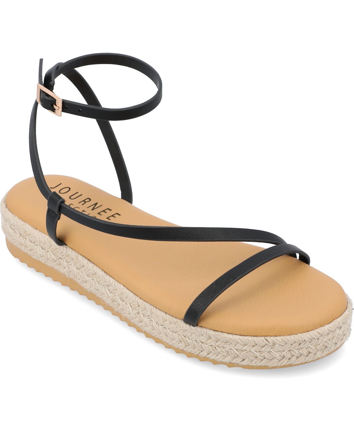 

Женские сандалии на платформе Odelia Journee Collection, черный