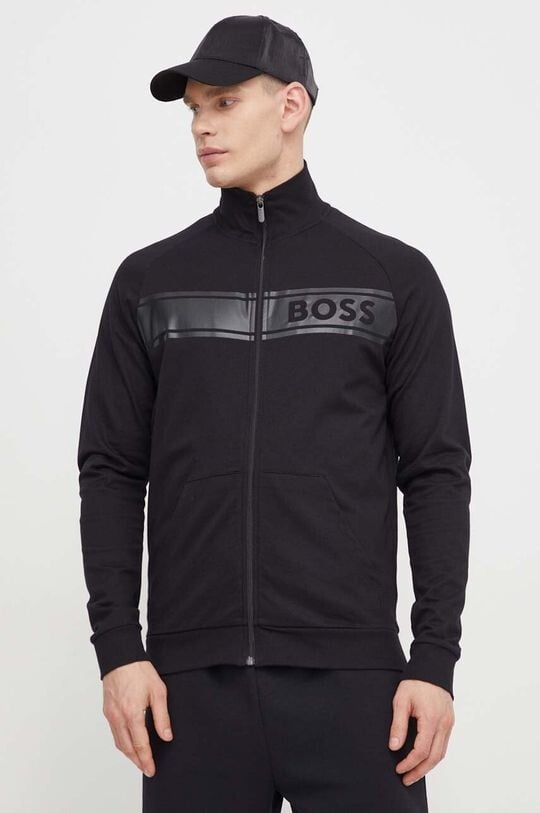 

Толстовка для отдыха из хлопка Boss, черный