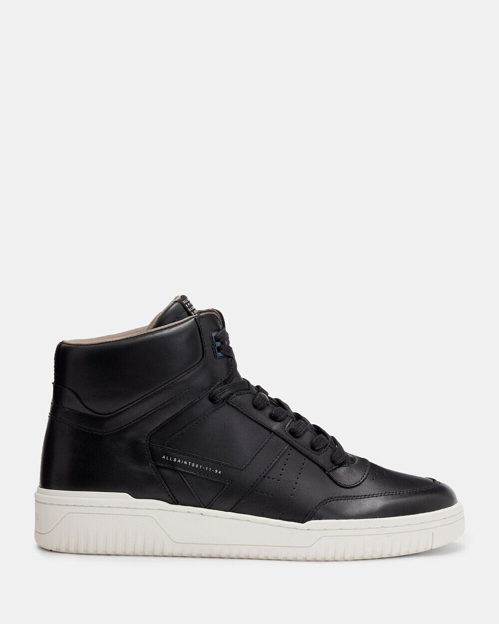 

Кожаные высокие кеды Pro AllSaints, черный