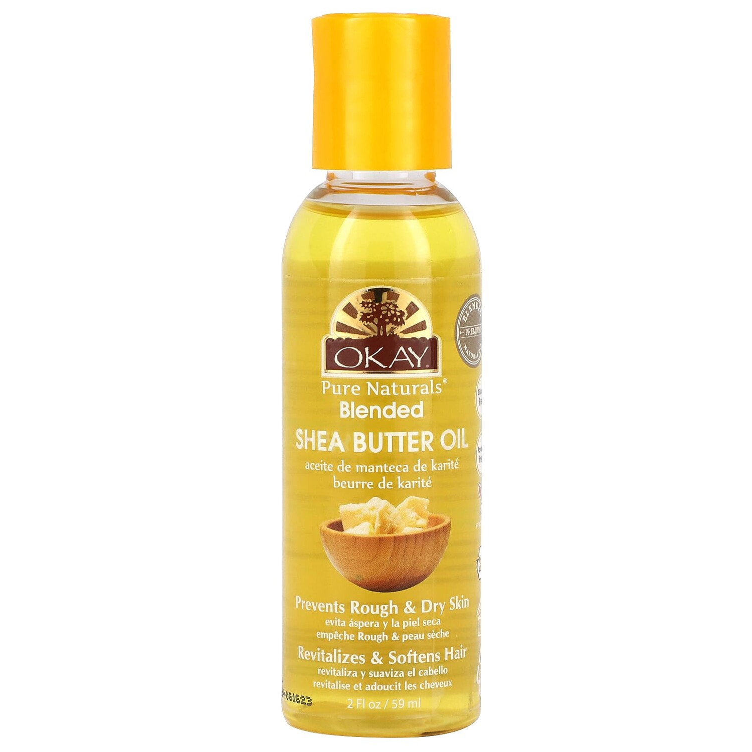 

Смешанное масло ши, 59 мл (2 жидк. Унции), Okay Pure Naturals