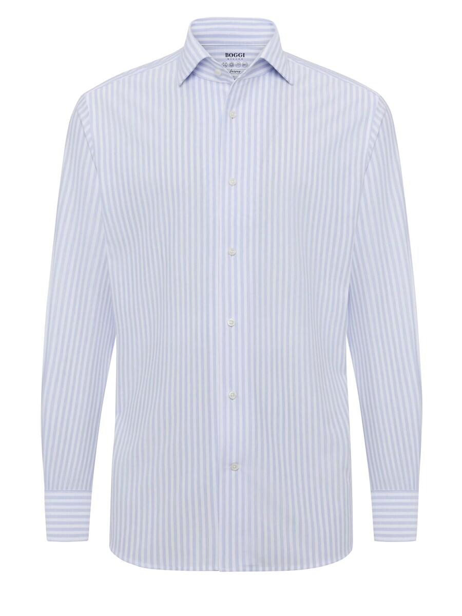 

Рубашка Boggi Milano Regular fit Button Up, пастельно-голубой
