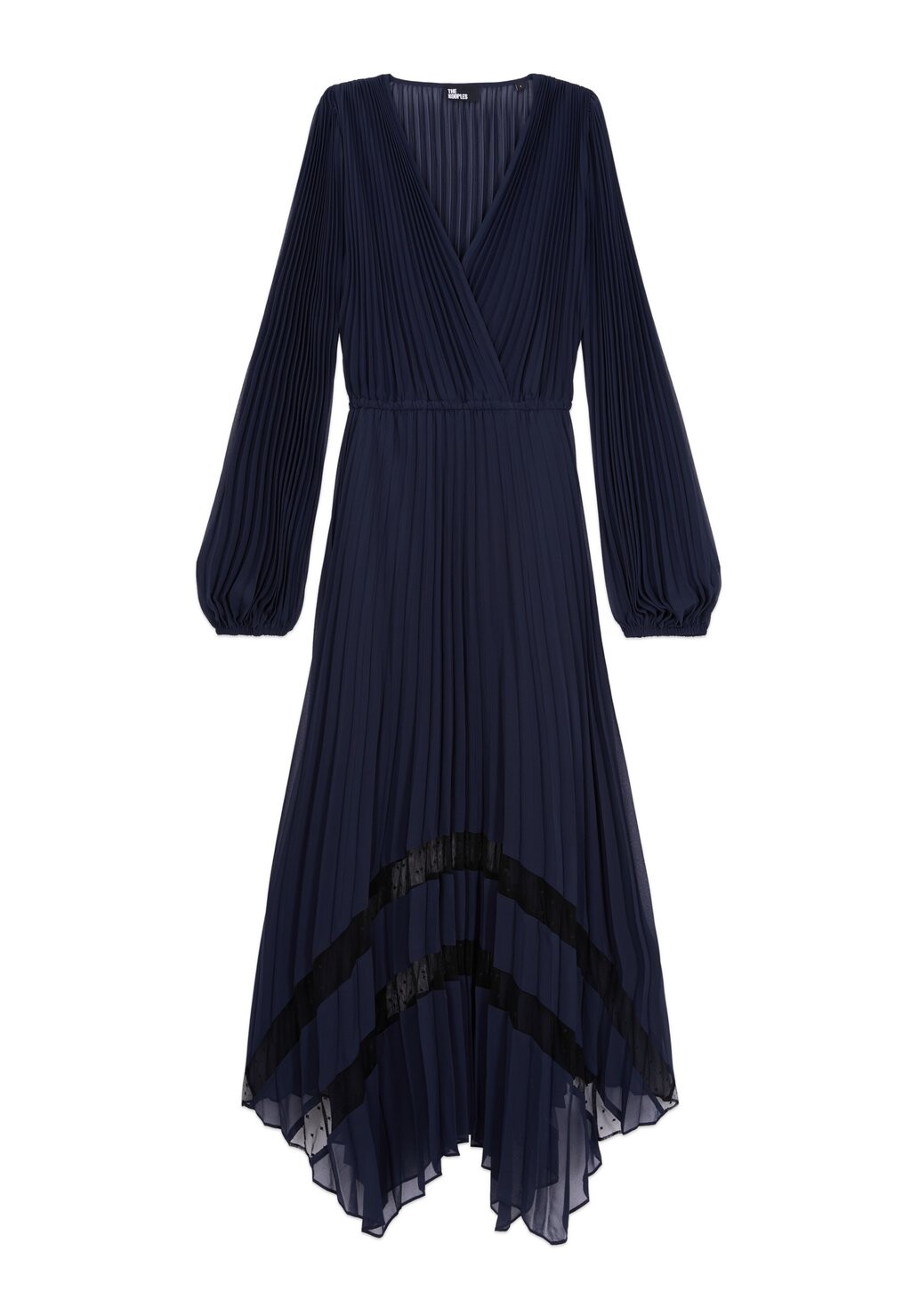 

Элегантное платье The Kooples, темно-синее, Синий