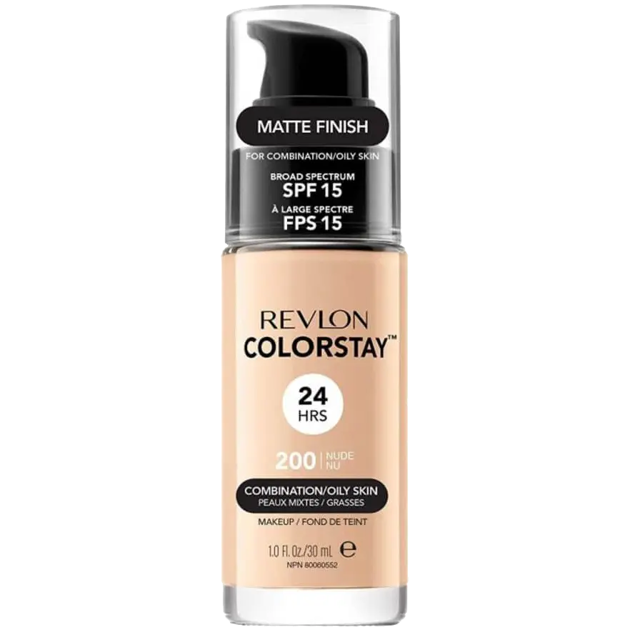 

Тональный крем для жирной и комбинированной кожи 200 нюд Revlon Colorstay, 30 мл