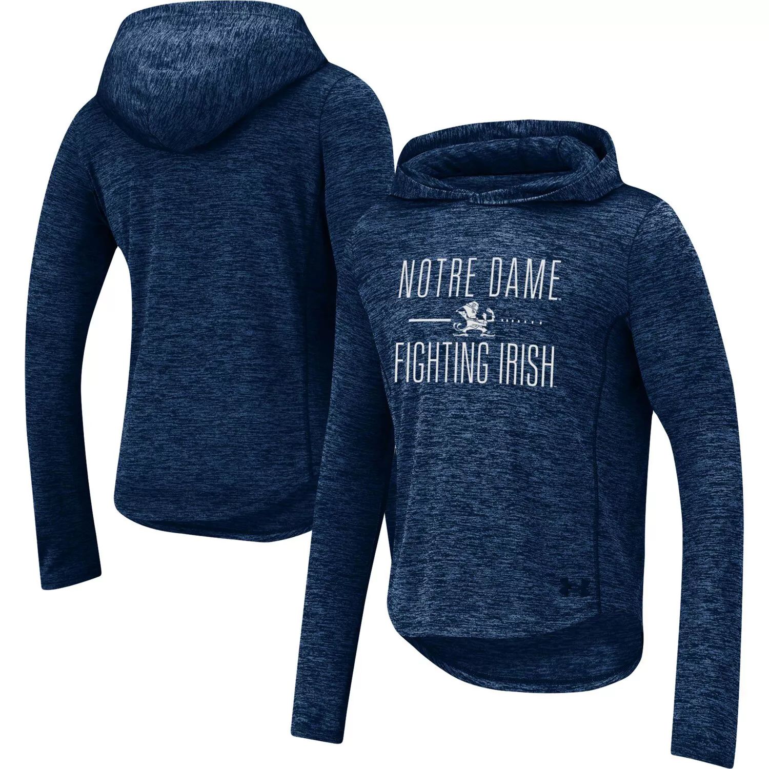 

Молодежный пуловер с капюшоном Under Armour для девочек Notre Dame Fighting Irish Twist Tech Under Armour