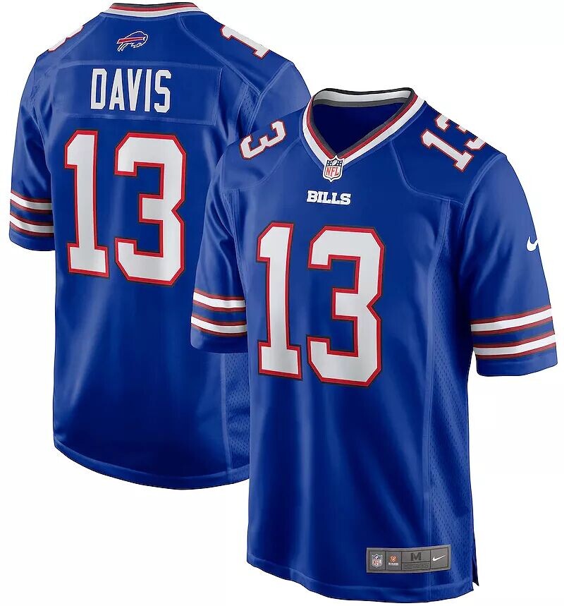 

Мужское джерси Nike Buffalo Bills Gabriel Davis #13 Royal Game