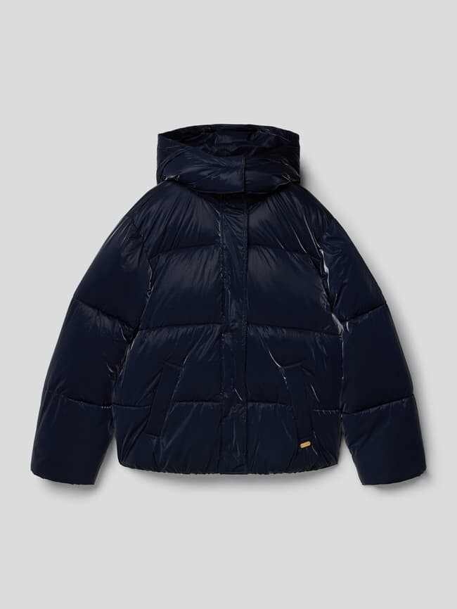 

Стеганая куртка с капюшоном Scotch & Soda, синий
