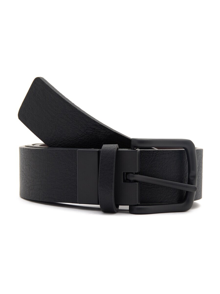 

Ремень Pull&Bear Belt, темно-коричневый/черный