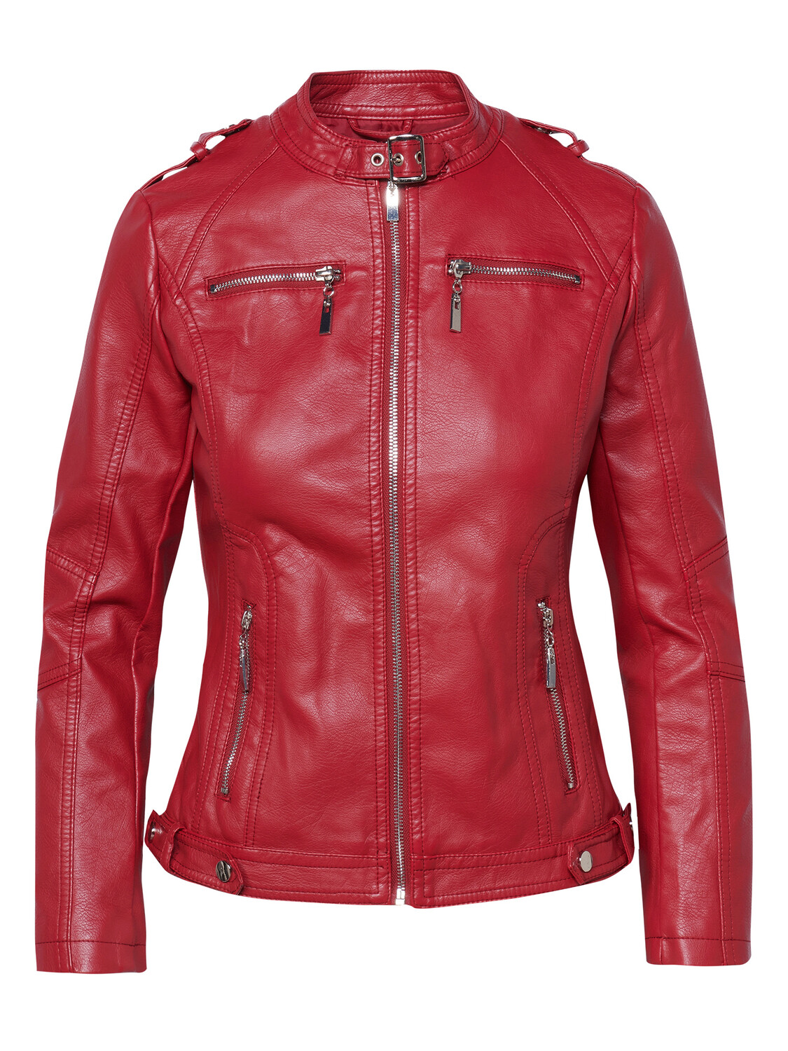 

Кожаная куртка KOROSHI Leder Effektjacke, красный