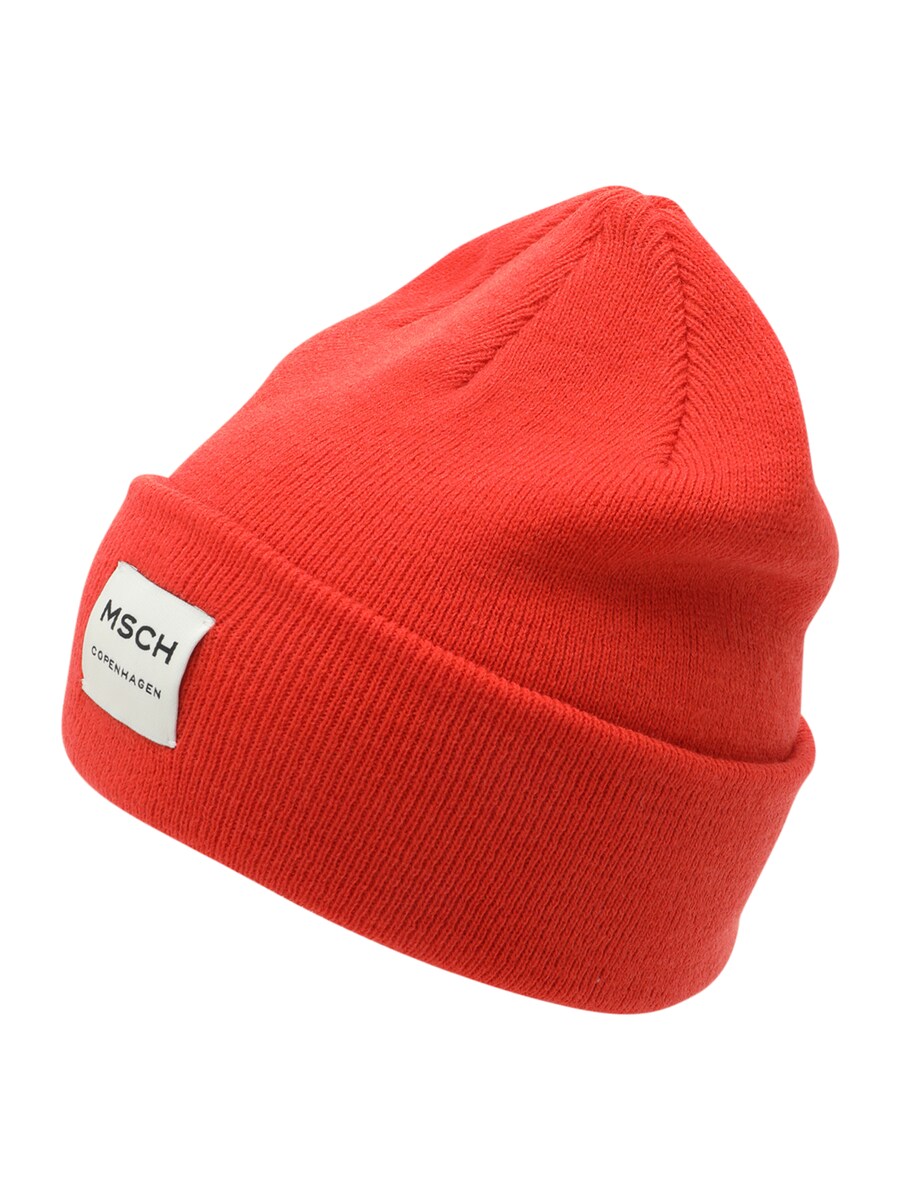 

Шапка MSCH COPENHAGEN Beanie Mojo, красный