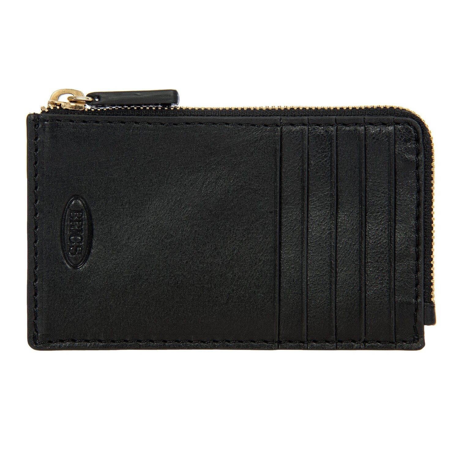 

Кошелек BRIC`s Volterra Kreditkartenetui RFID Schutz Leder 14 cm, черный