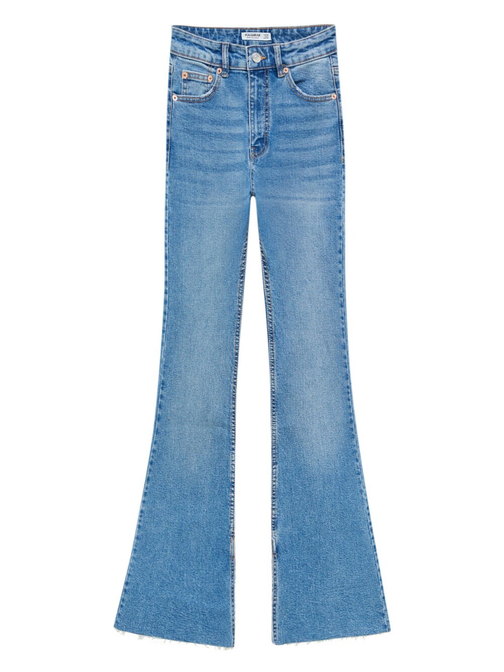 

Расклешенные джинсы Pull&Bear, синий