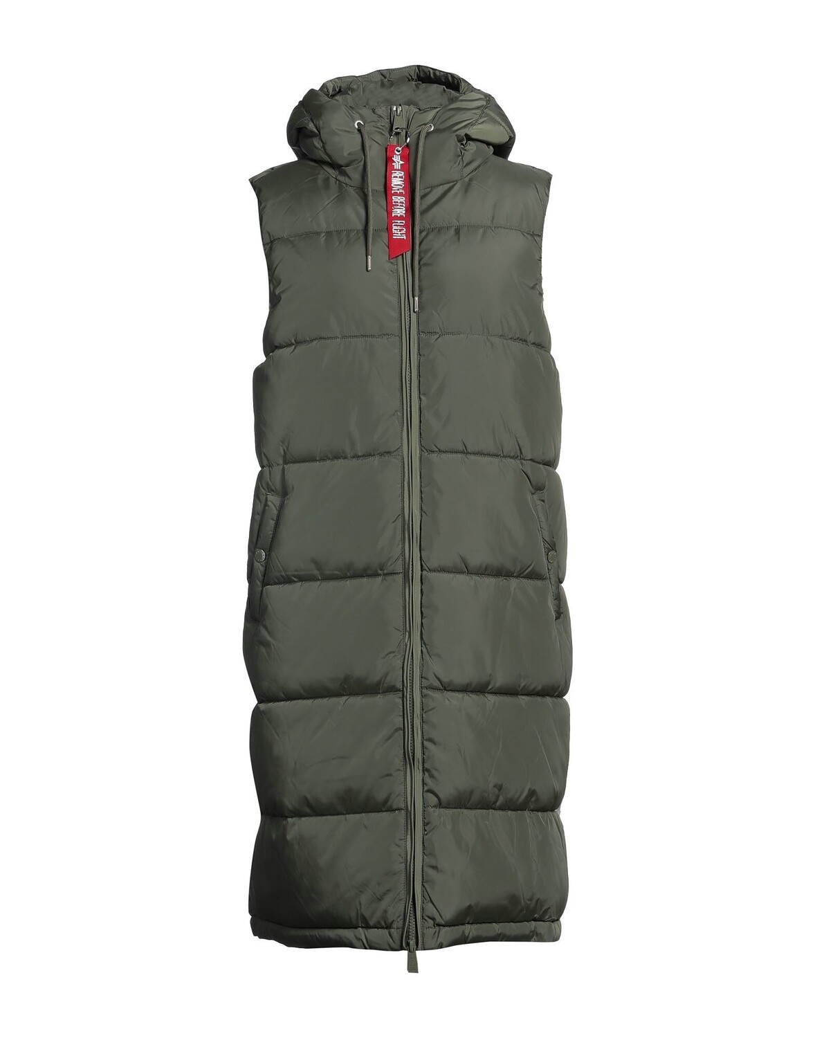 

Пуховик Alpha Industries, зеленый