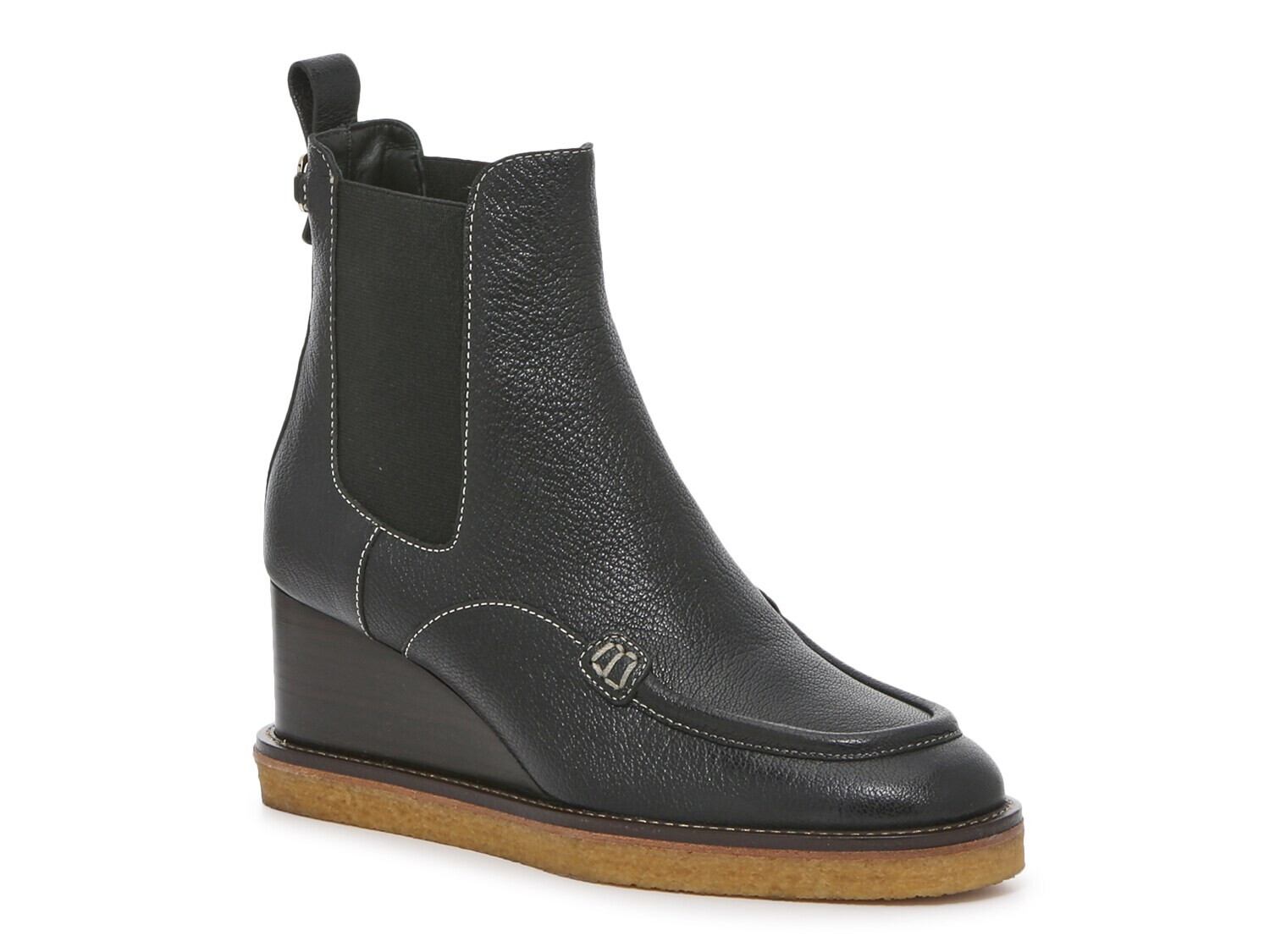 

Ботинки челси на танкетке Salvatore Ferragamo Ciminna, черный
