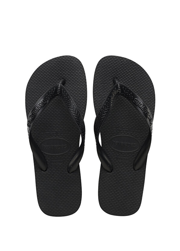 

Черные мужские пляжные тапочки с логотипом Havaianas