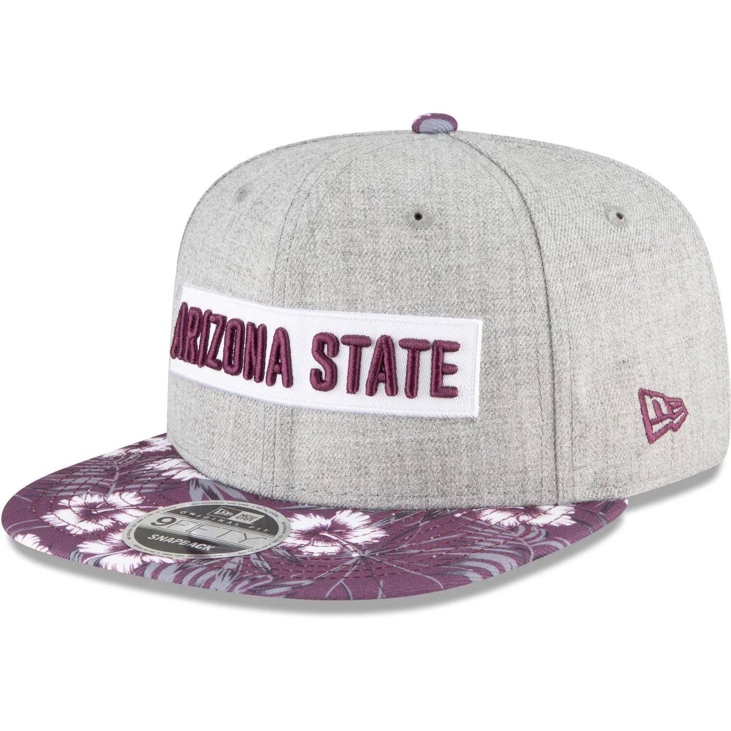 

Мужская серая кепка New Era State Arizona Sun Devils Summer Vibes 9FIFTY Snapback