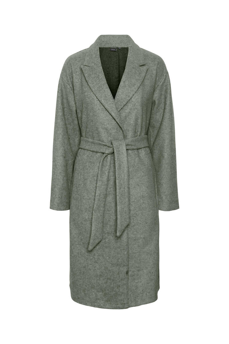 

Тканевое пальто Curve с длинными рукавами Vero Moda Curve, зеленый
