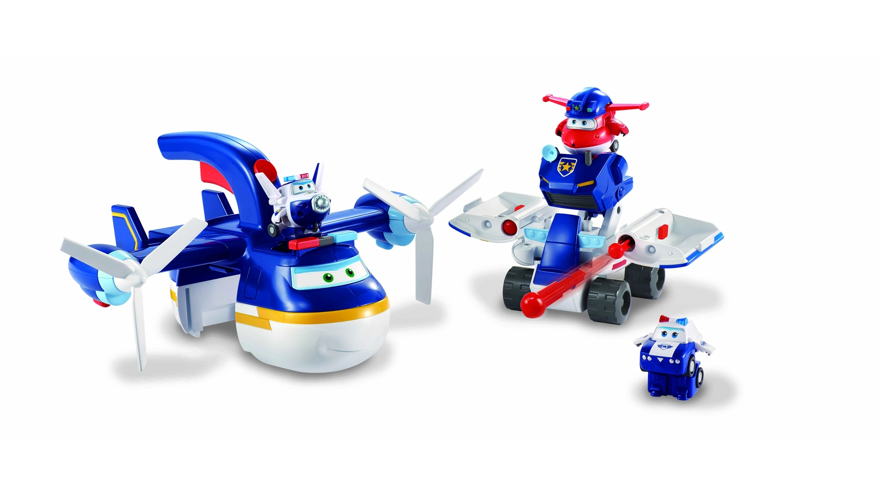 

Полицейский патрульный Super Wings 2-в-1