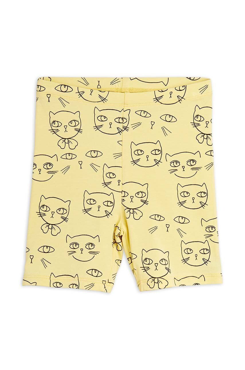 

Шорты Mini Rodini для мальчиков и девочек, желтый