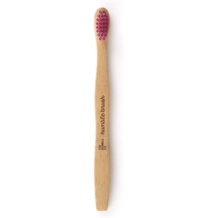 цена Детская зубная щетка Humble Brush с ультрамягкой щетиной фиолетового цвета The Humble Co