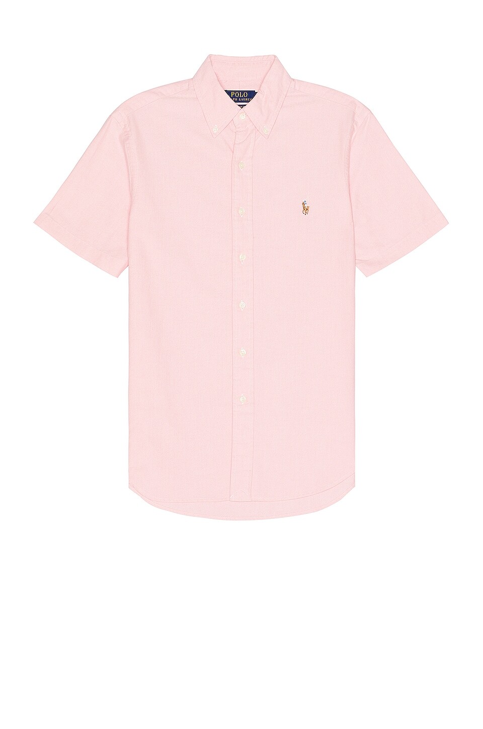 

Рубашка Polo Ralph Lauren Oxford Short Sleeve, розовый
