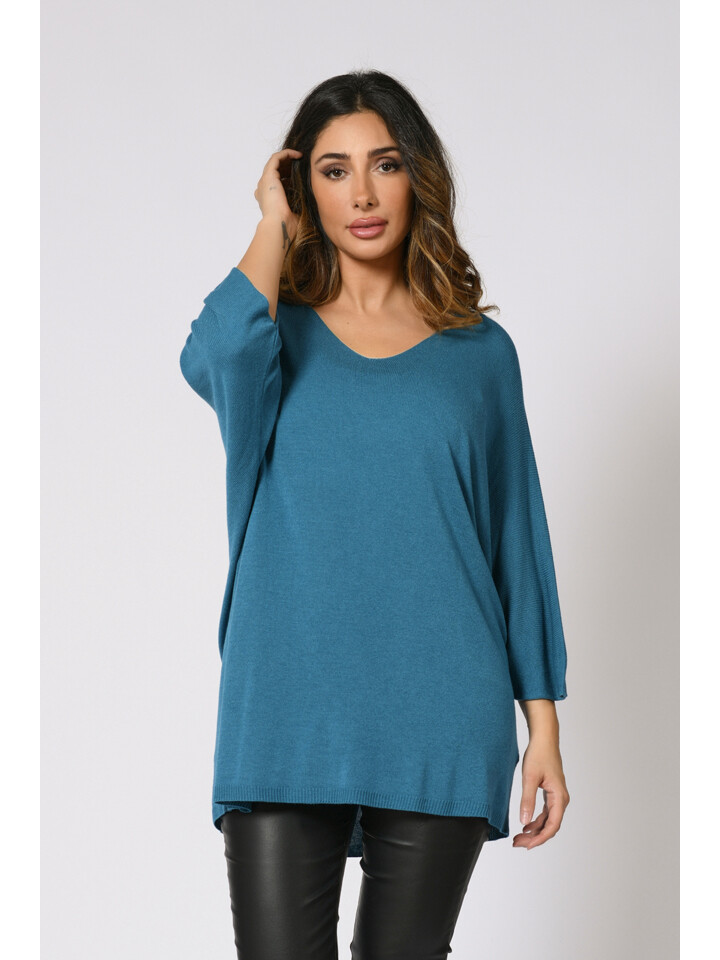 

Свитер Plus Size Company Fabiosa, синий
