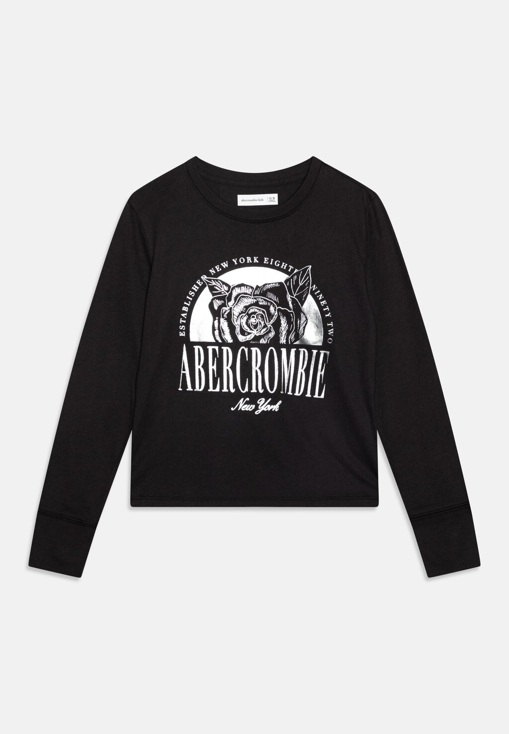 

Футболка с длинными рукавами Long-Sleeve Shiny Graphic Logo Tee Abercrombie & Fitch