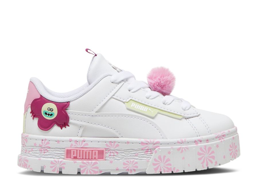 

Кроссовки Puma Trolls X Mayze Crashed Little Kid, цвет Queen Poppy