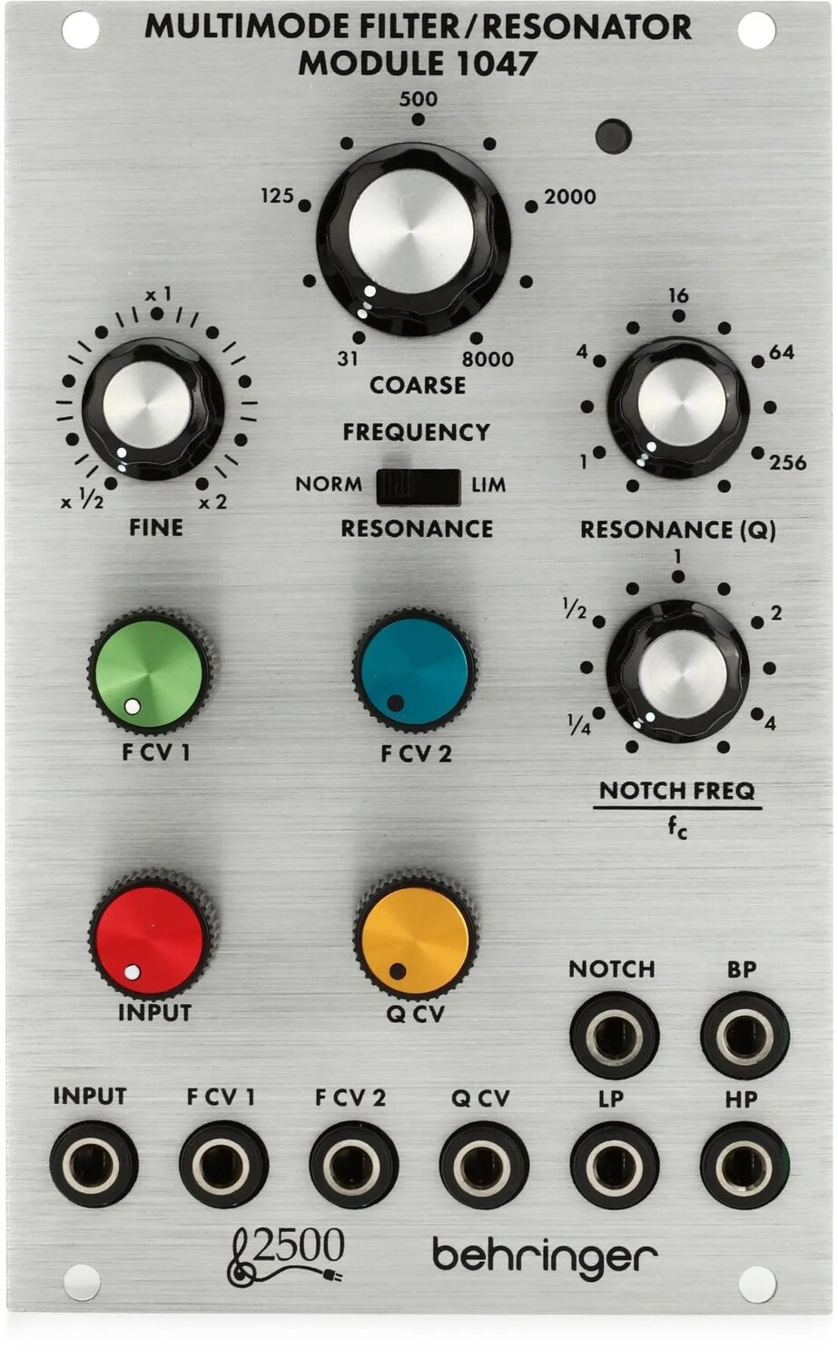 

Модуль многомодового фильтра/резонатора Behringer 1047 Eurorack