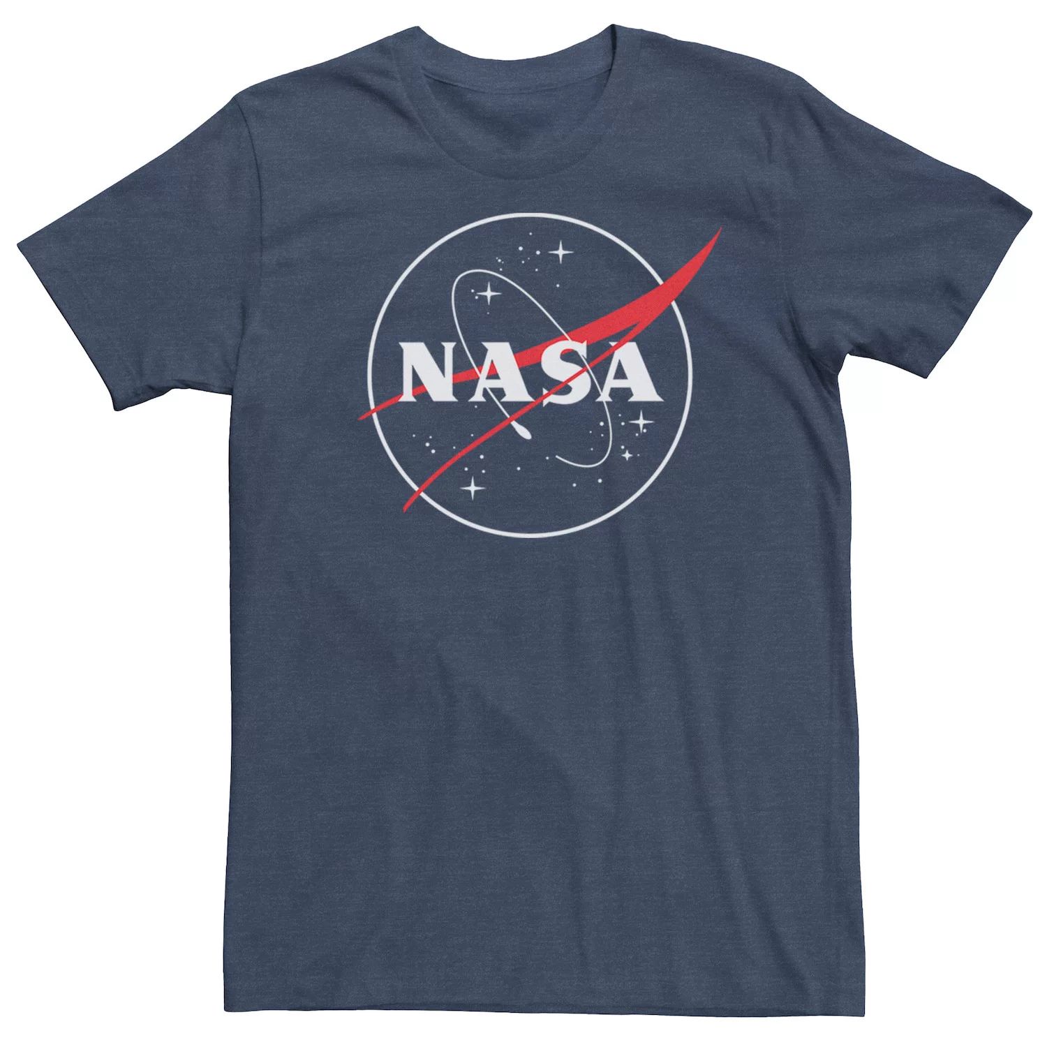 Мужская футболка NASA Outline с простым логотипом Licensed Character