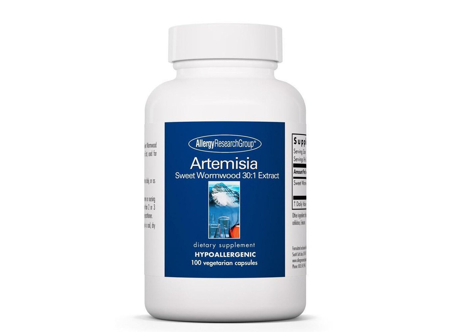 

Allergy Research Group,Артемизия, 100 вегетарианских капсул ARG