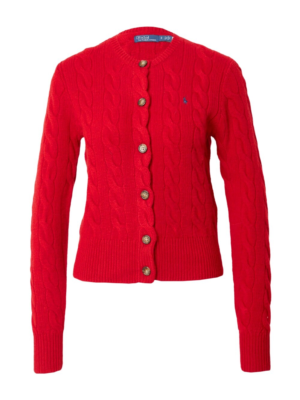 

Вязаный кардиган Polo Ralph Lauren, ярко-красный