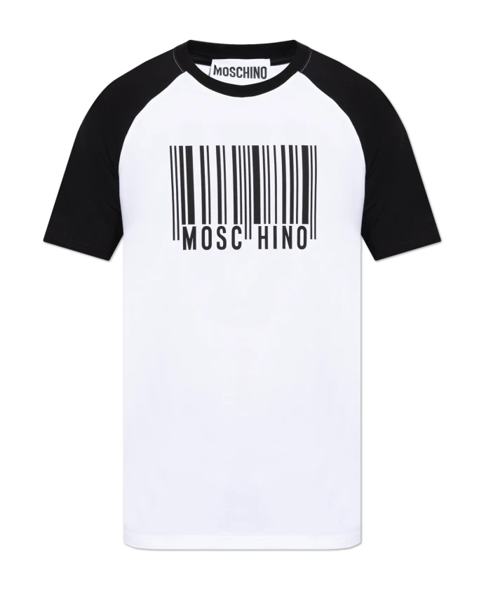 

Футболка с логотипом Moschino, белый