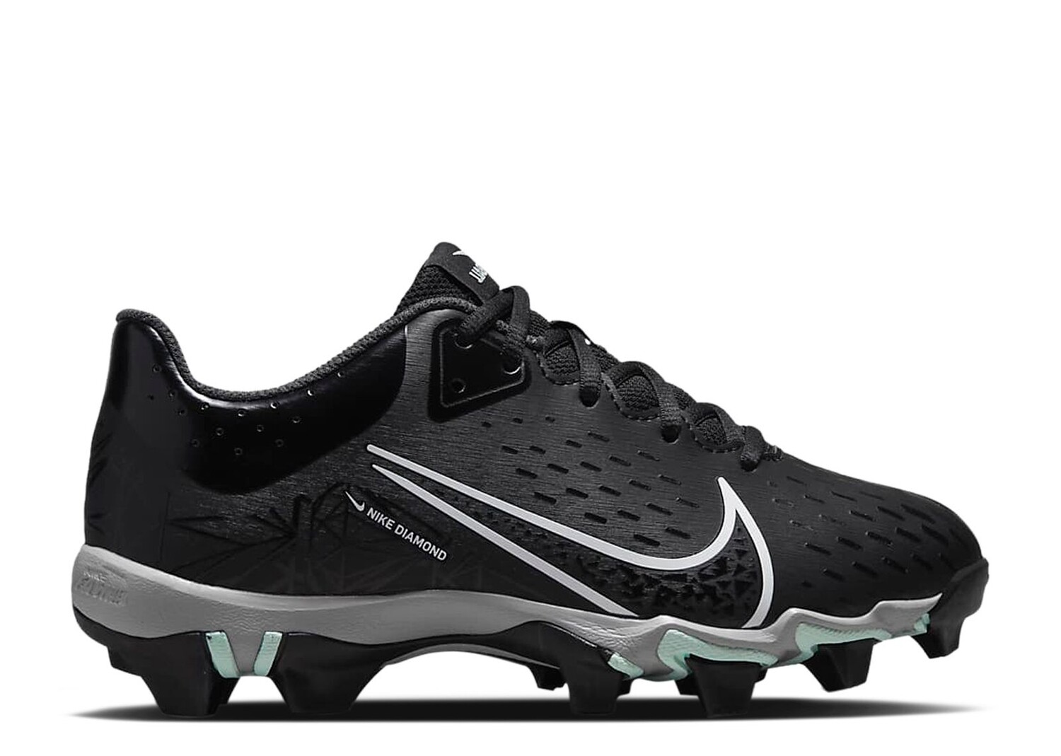 

Кроссовки Nike Hyperdiamond 4 Keystone Gg 'Black Dark Smoke Grey', черный