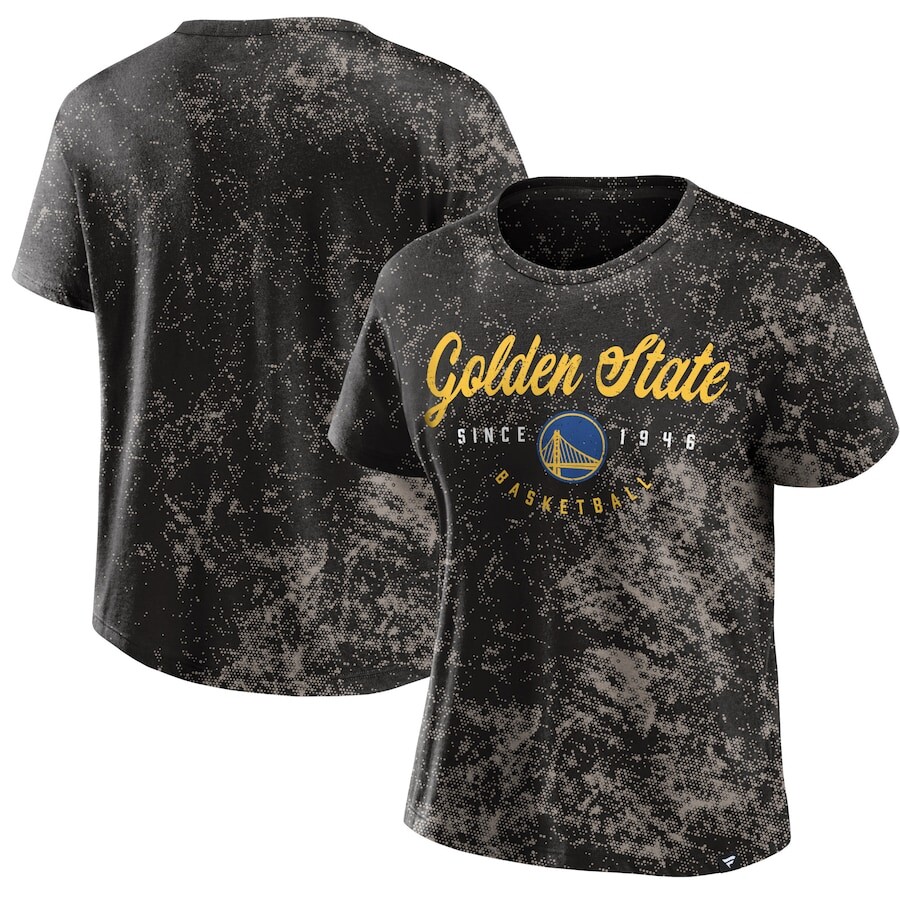 

Футболка с коротким рукавом Fanatics Branded Golden State Warriors, черный