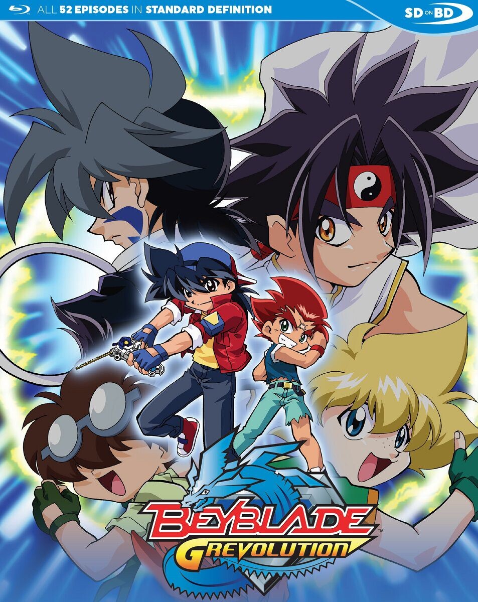 

Blu-Ray диск Beyblade G-Revolution Blu-ray