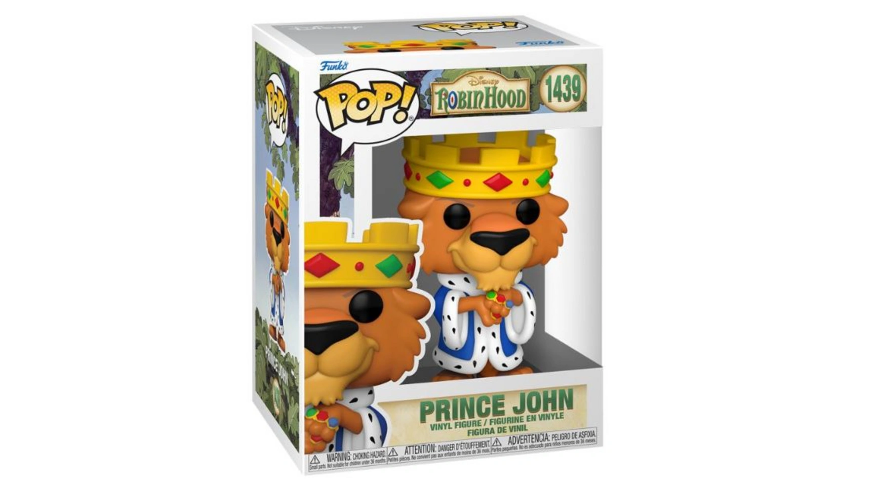 

Funko - Pop! Дисней Робин Гуд (1973) Принц Джон Поп! винил