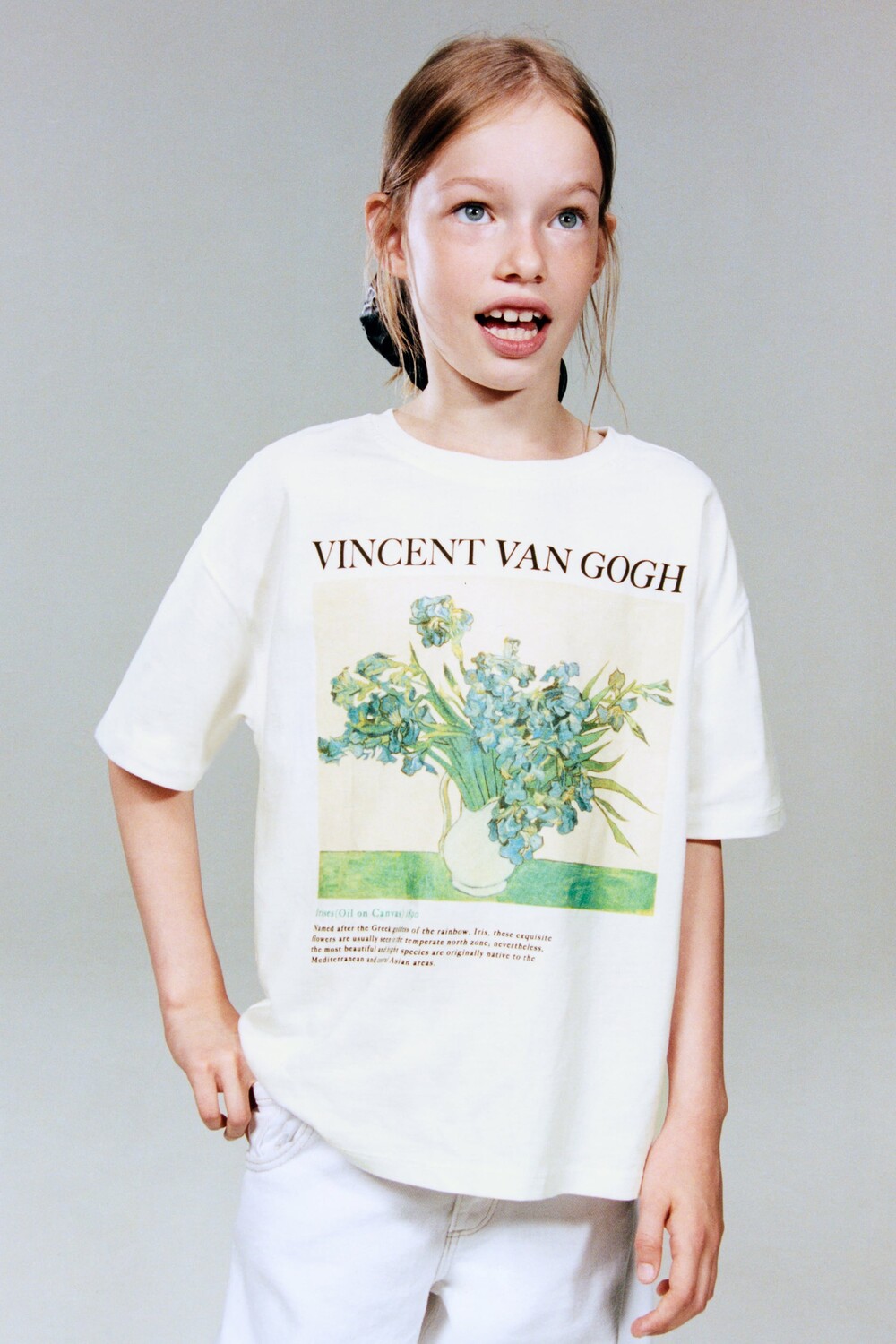

Футболка vincent van gogh Zara, белый