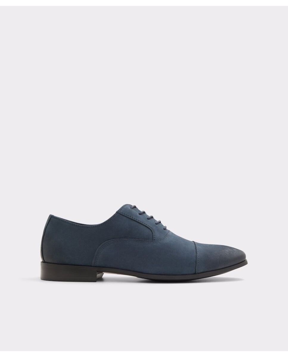 

Мужские синие кожаные туфли на шнуровке Aldo, темно-синий