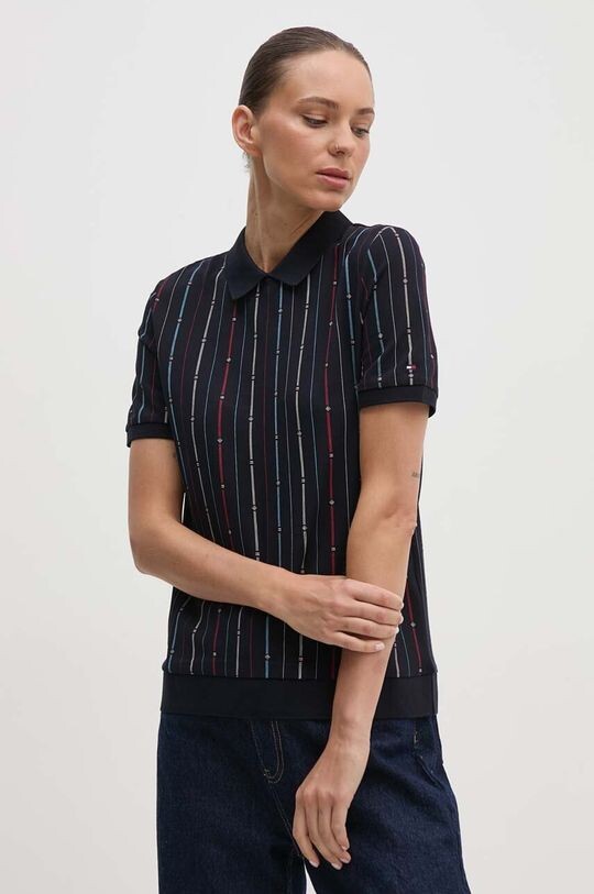 

Поло Tommy Hilfiger, темно-синий
