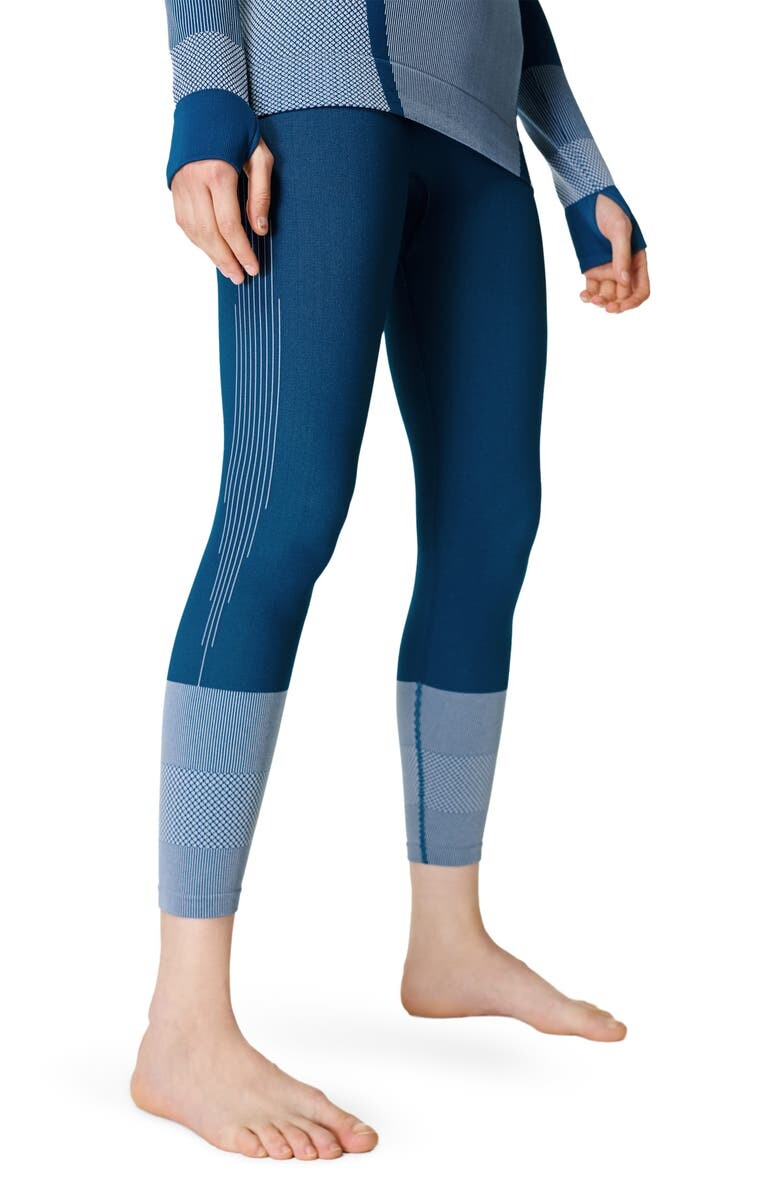 

Леггинсы Sculpt Base Layer 7/8 SWEATY BETTY, темно-синий