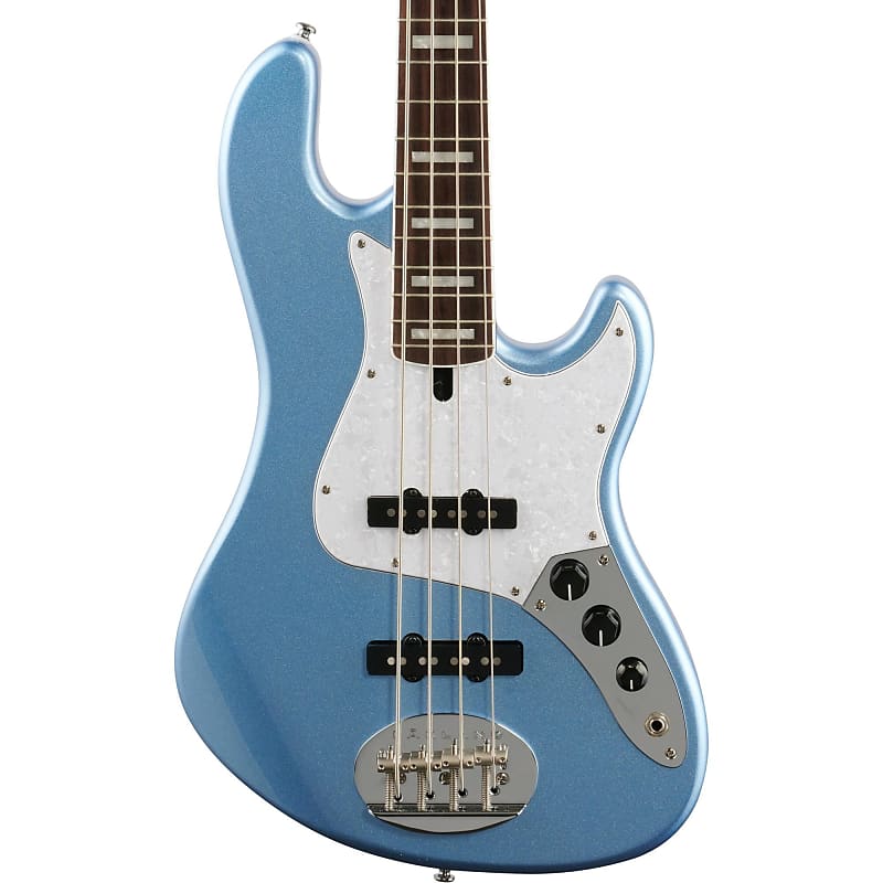 Басс гитара Lakland Skyline Darryl Jones 4 Bass Guitar, Lake Placid Blue