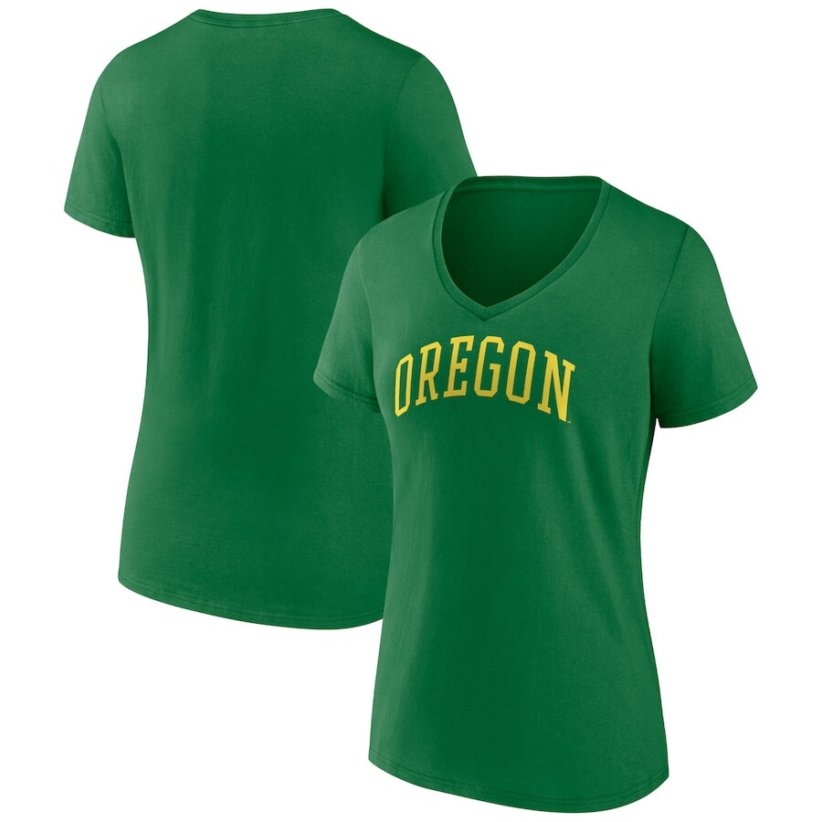 

Футболка с коротким рукавом Fanatics Branded Oregon Ducks, зеленый