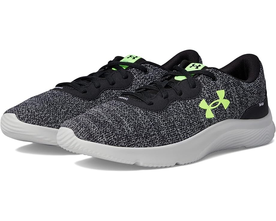 

Кроссовки Under Armour Mojo 2, цвет Black/Black/Lime Surge